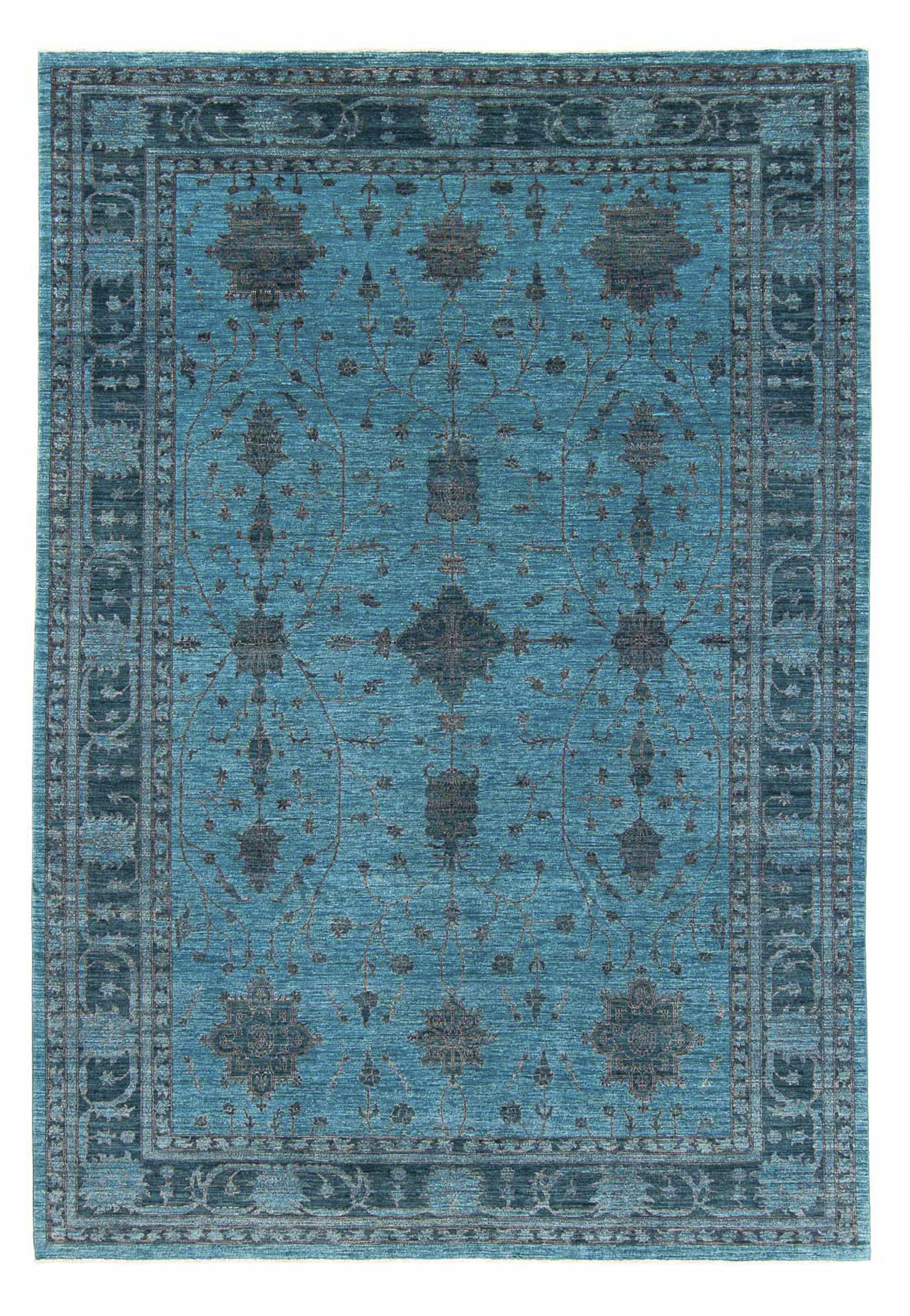 morgenland Orientteppich »Ziegler - 352 x 241 cm - dunkelblau«, rechteckig, günstig online kaufen
