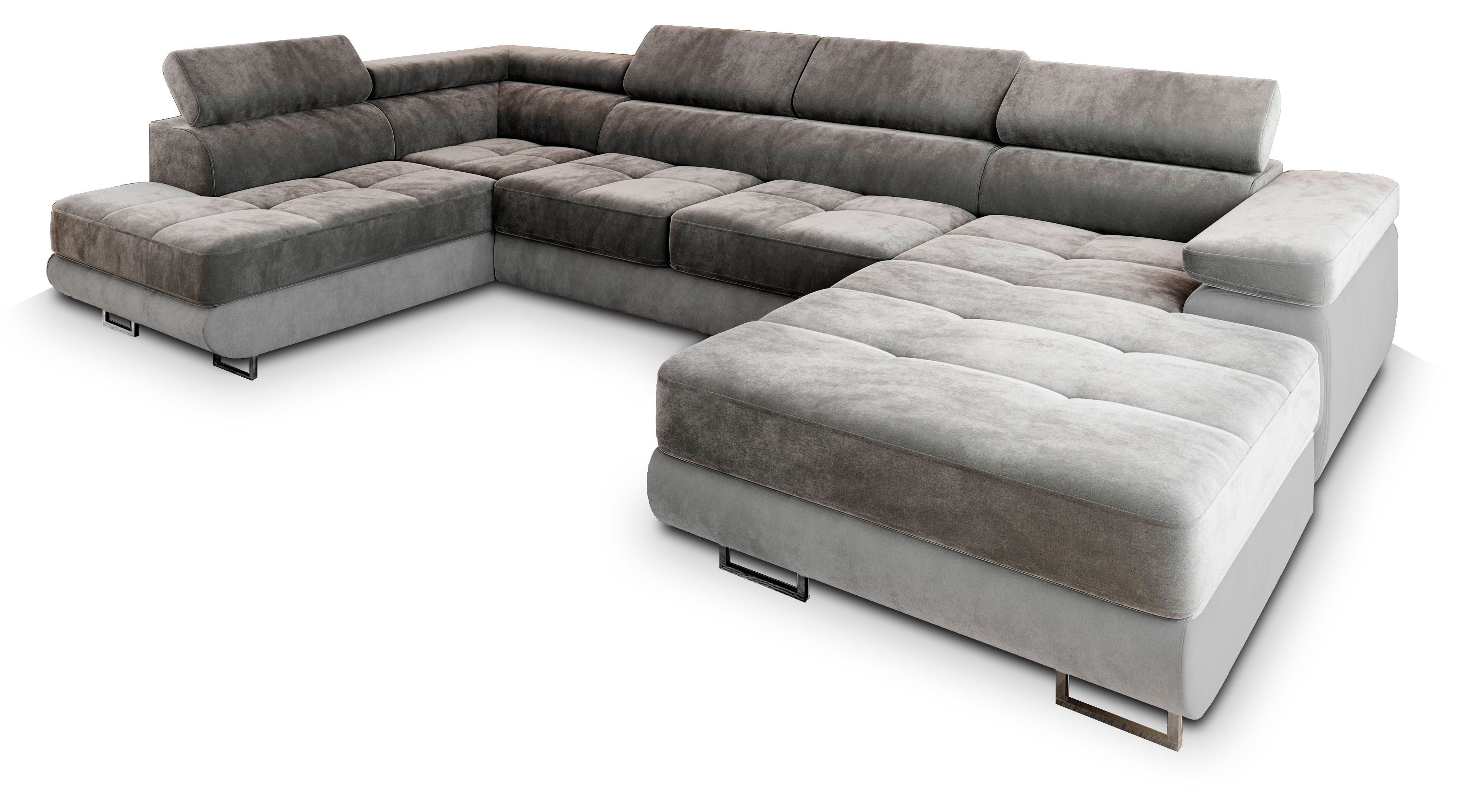 Masseno Ecksofa CASONE mit Schlaffunktion U-Form, günstig online kaufen