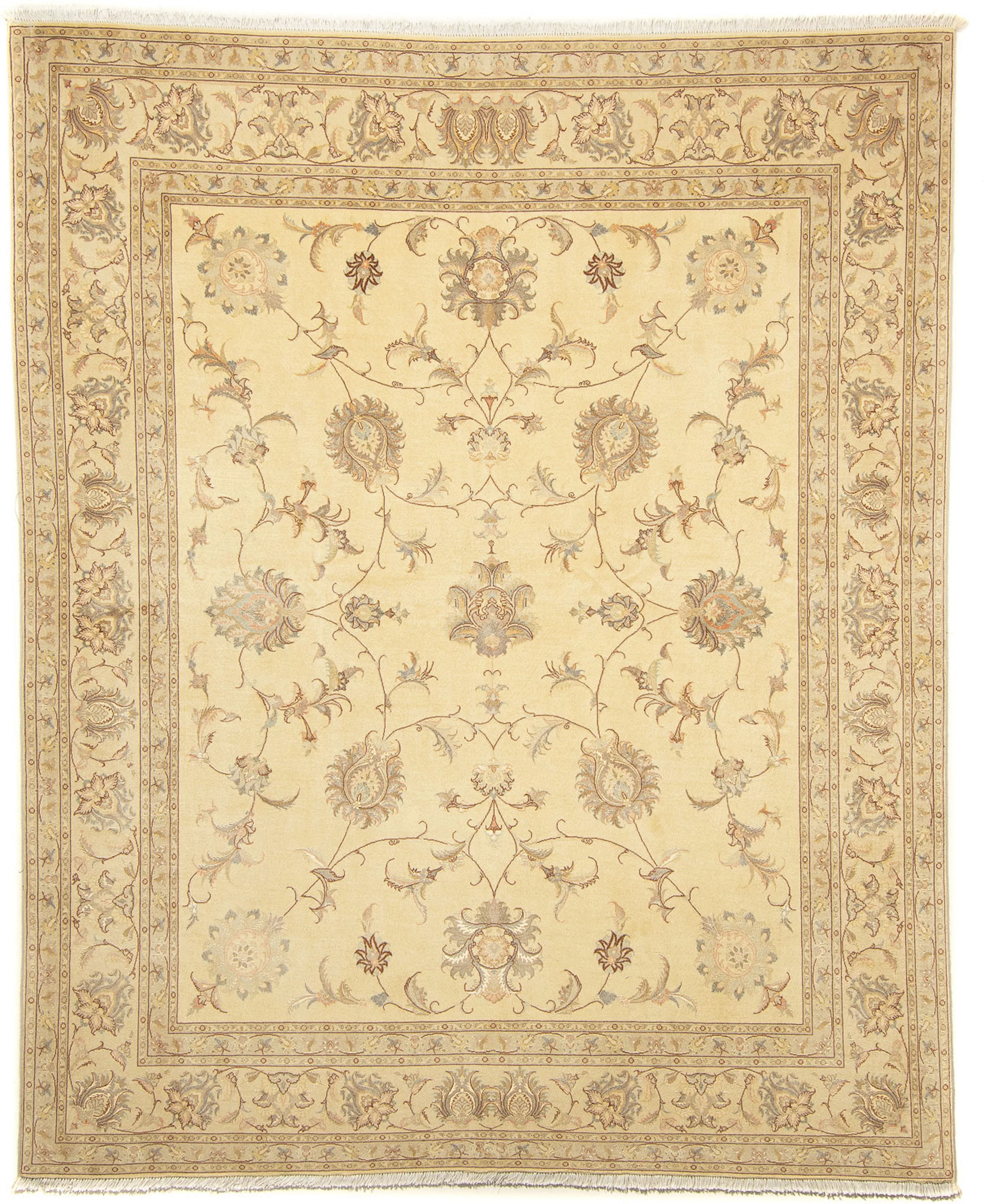 morgenland Orientteppich »Perser - Täbriz - Royal - 242 x 202 cm - beige«, günstig online kaufen