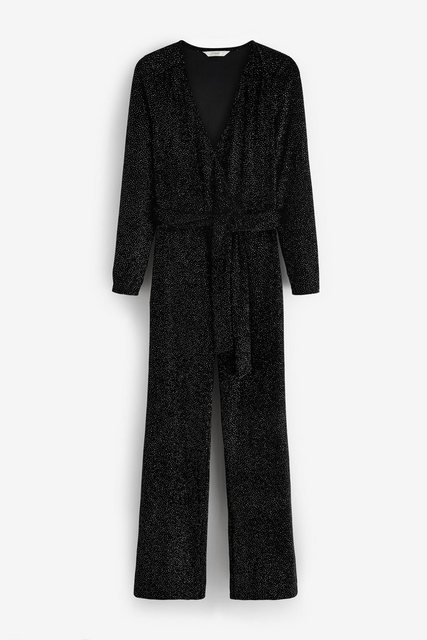 Next Jumpsuit Langärmeliger Samtoverall (1-tlg) günstig online kaufen