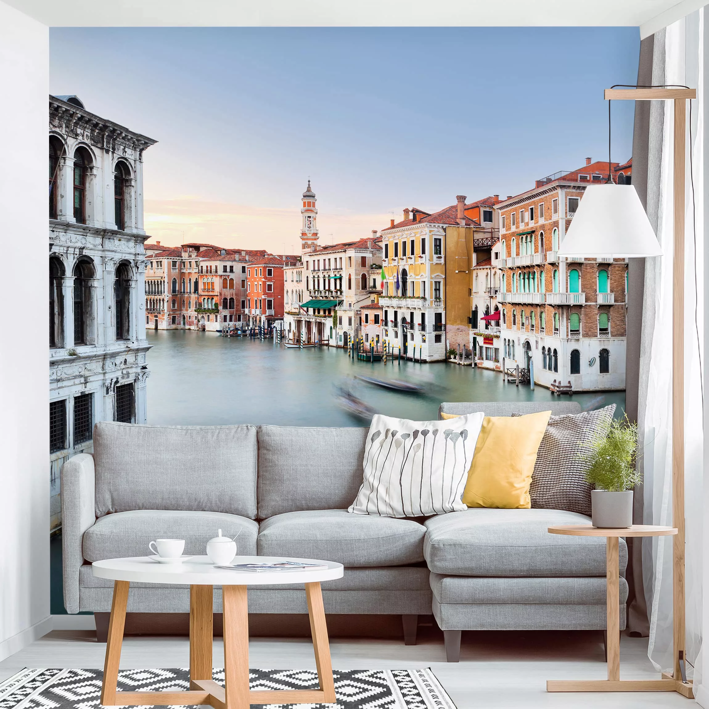Fototapete Canale Grande Blick von der Rialtobrücke Venedig günstig online kaufen
