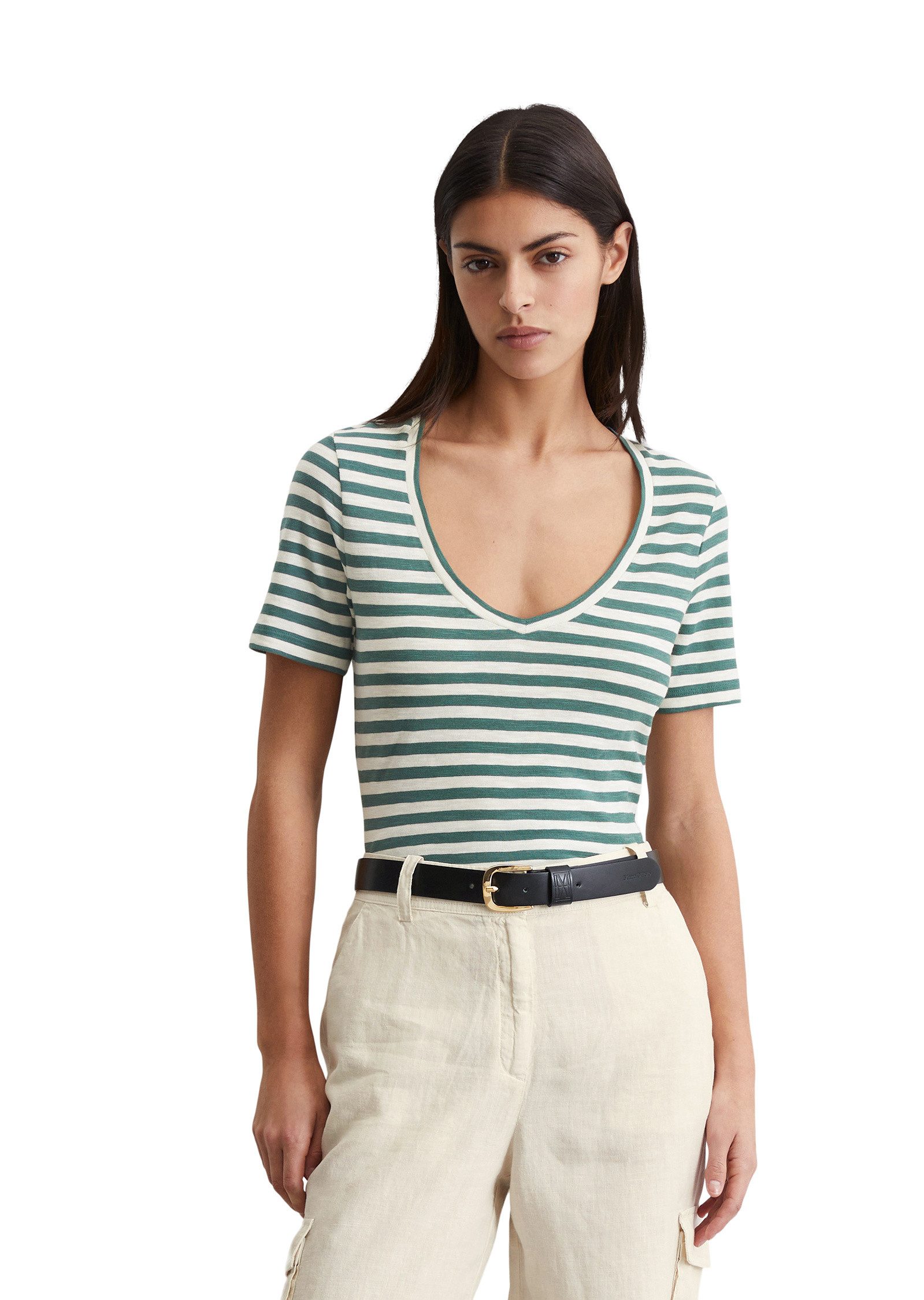 Marc O'Polo T-Shirt aus Organic Cotton günstig online kaufen