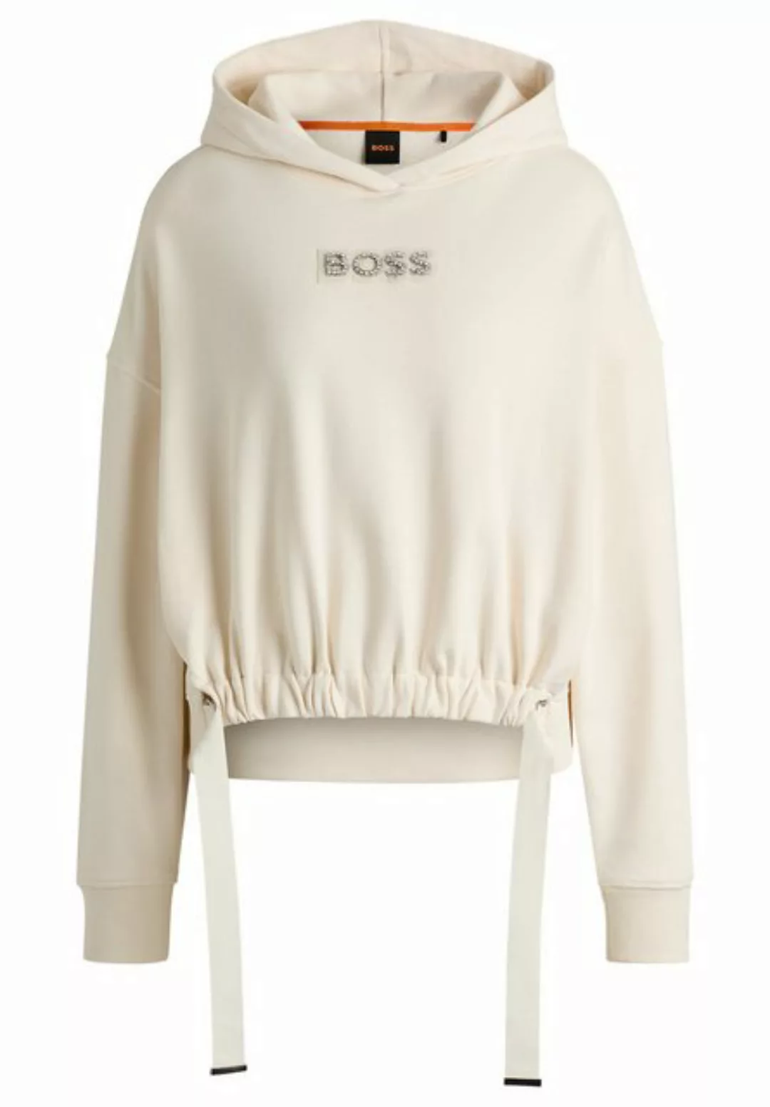 BOSS ORANGE Sweatshirt "C Eblousa stonebadge", mit Strass-Stickerei günstig online kaufen