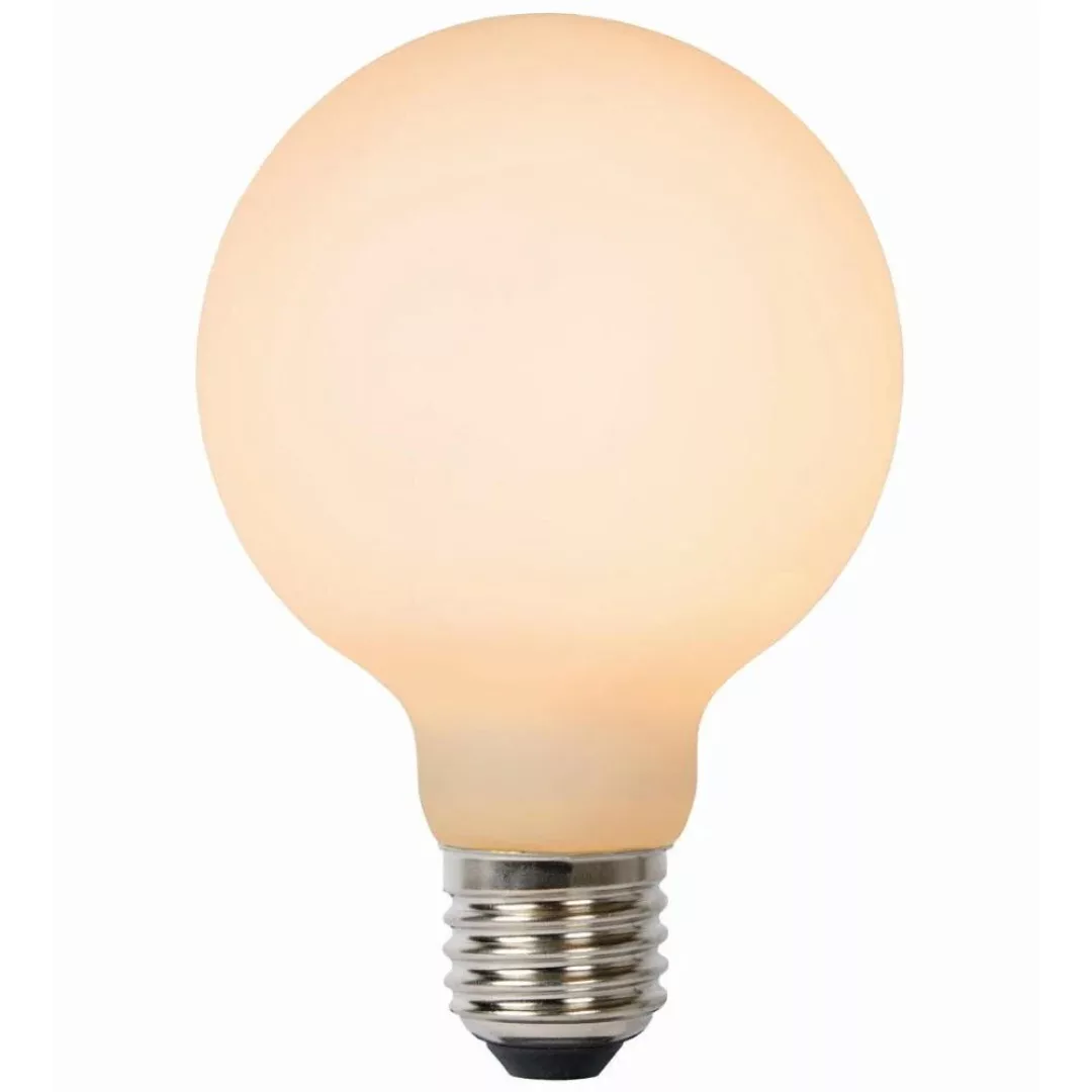 LED Leuchtmittel E27 Globe - G80 in Beige 8W 1080lm 1er-Pack günstig online kaufen