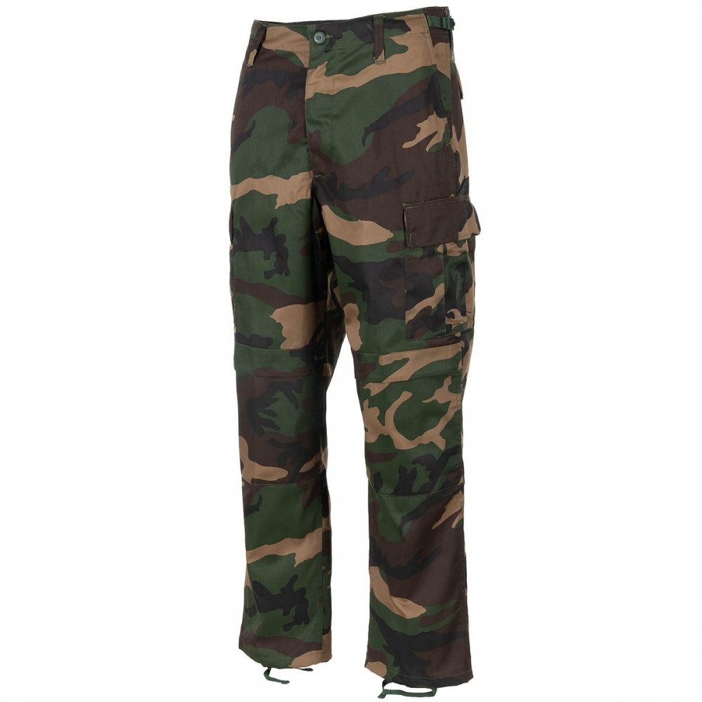 MFH Outdoorhose US Kampfhose BDU Woodland günstig online kaufen
