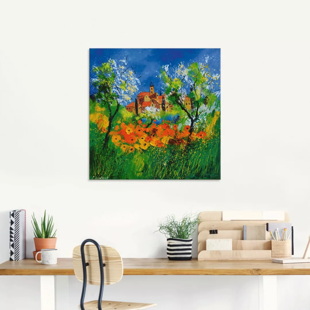 Artland Glasbild »Provence«, Garten, (1 St.) günstig online kaufen