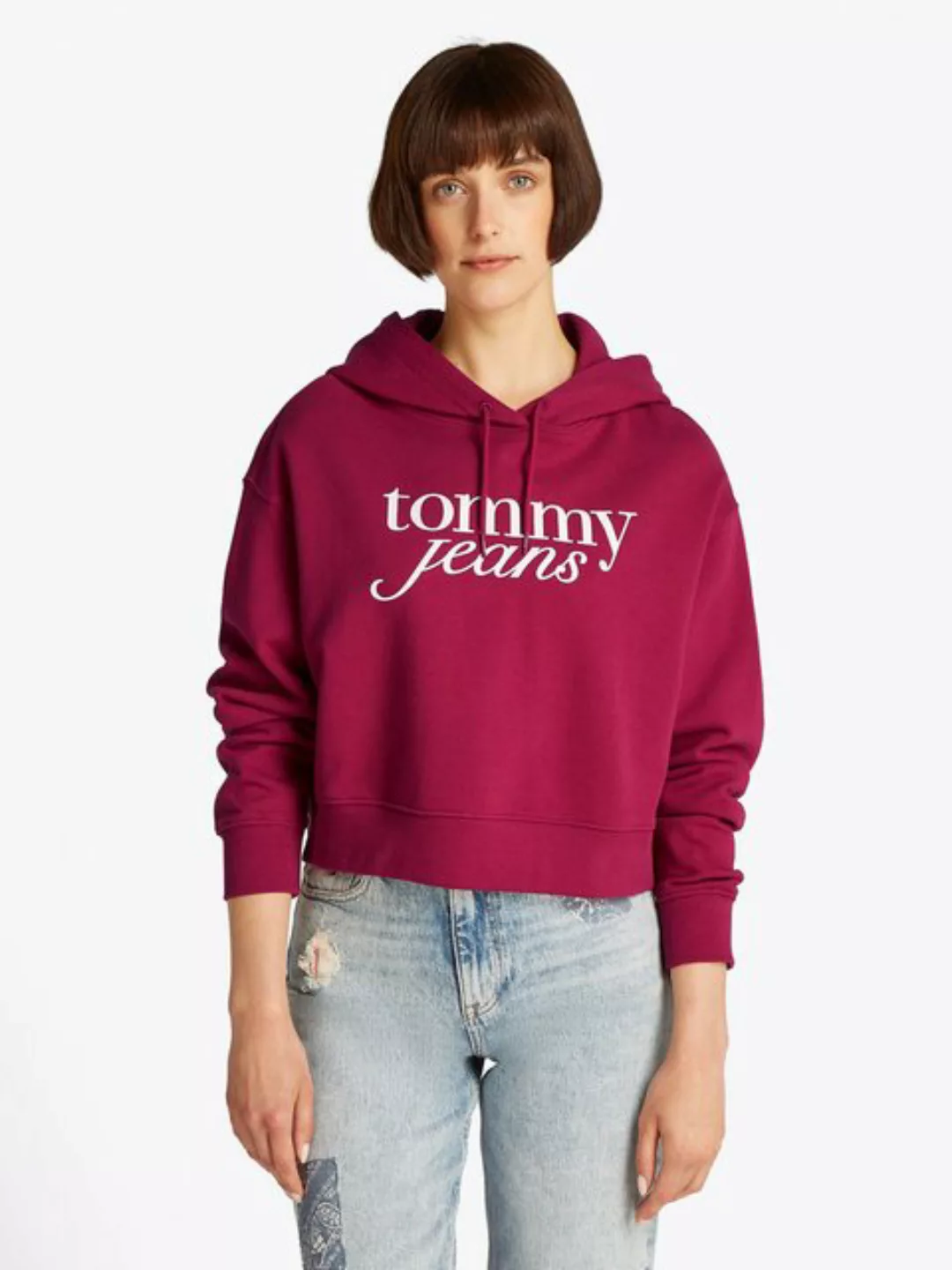 Tommy Jeans Hoodie TJW RLX CRP SCRIPT HOODIE EXT mit Logoschriftzug günstig online kaufen