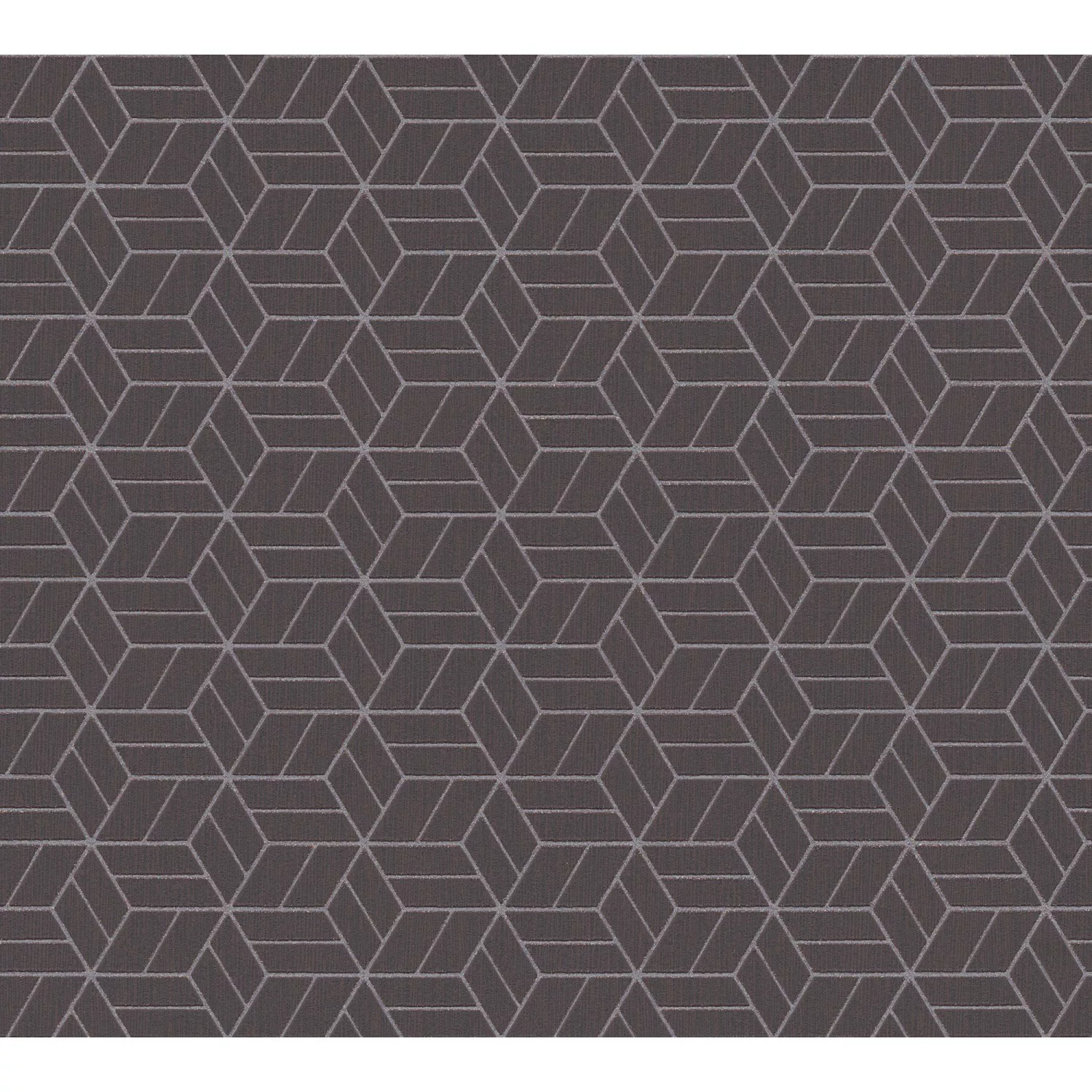 Bricoflor Geometrische Tapete mit Glitzereffekt Schwarze Vliestapete mit Me günstig online kaufen
