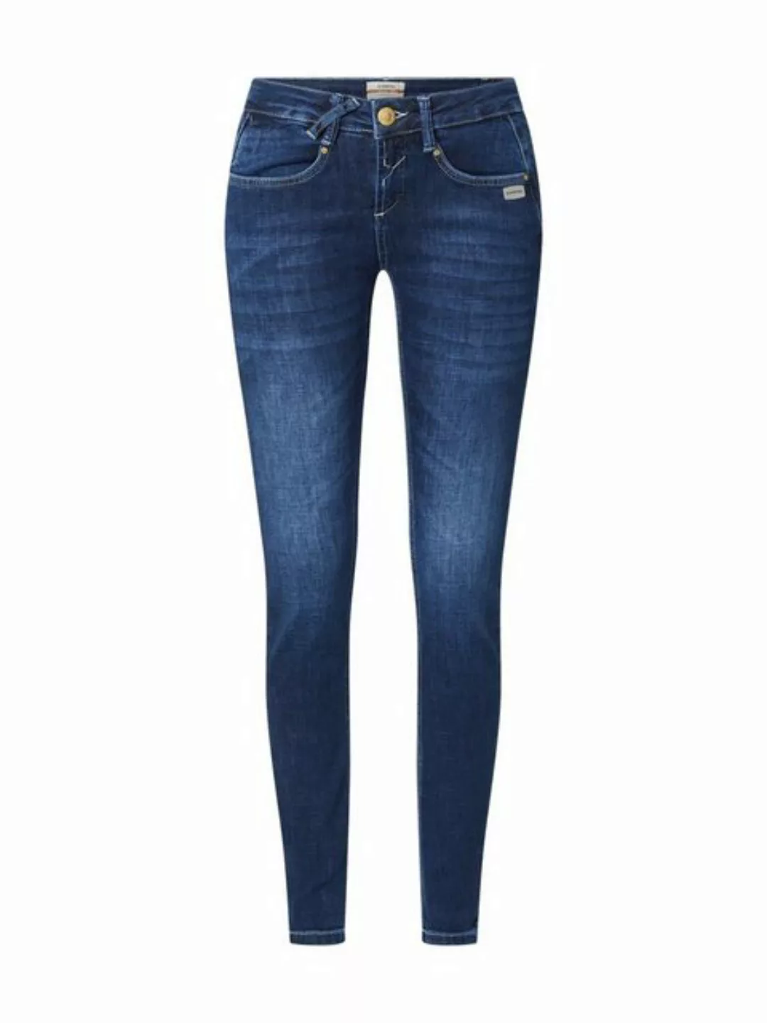 GANG Skinny-fit-Jeans "94NELE", mit Rundpasse und seitlichen Dreieckseinsät günstig online kaufen