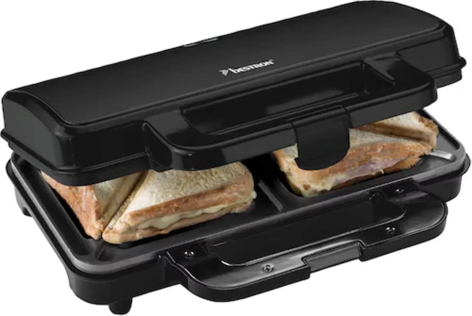 bestron Sandwichmaker »ASM90XLZ«, 900 W günstig online kaufen