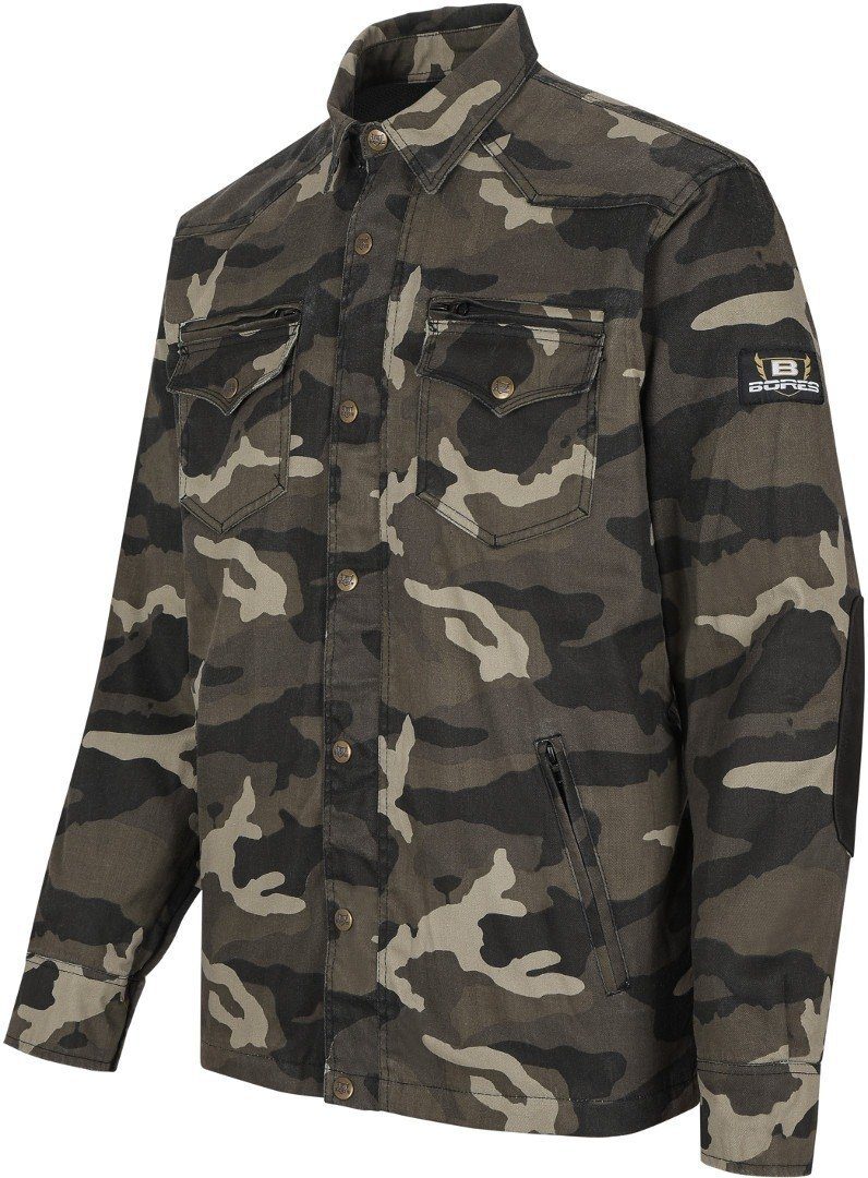 Bores Motorradjacke Militaryjack Motorradhemd Wasserdicht Atmungsaktiv günstig online kaufen