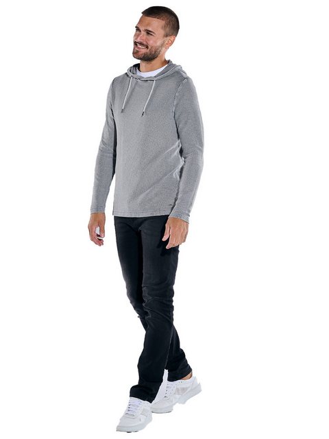 emilio adani Kapuzenshirt Langarm-Shirt slim fit günstig online kaufen