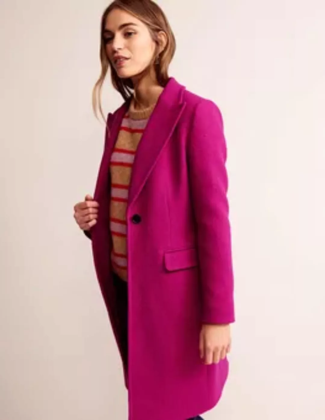 Canterbury Texturierter Mantel Damen Boden, Magenta günstig online kaufen