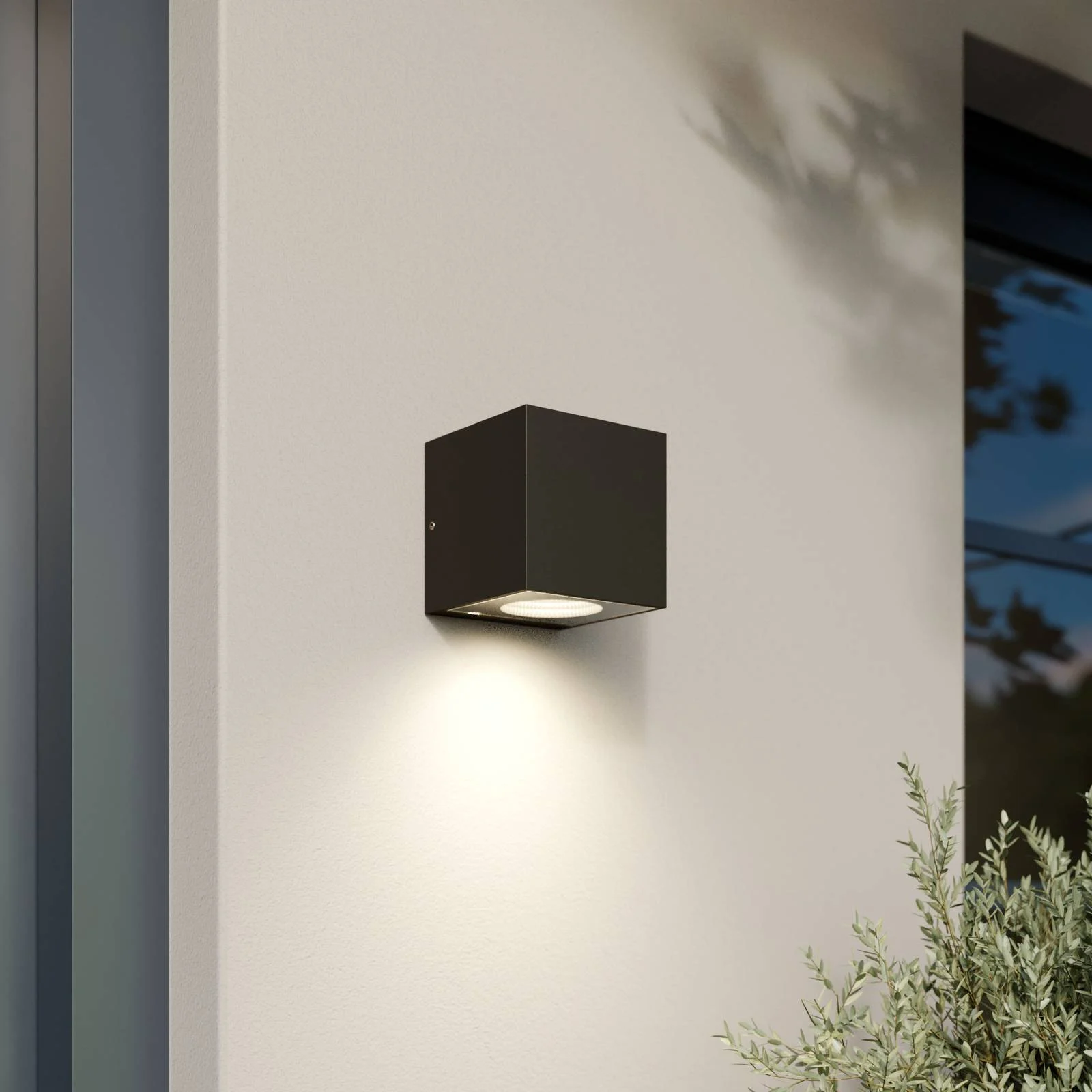 Arcchio Tassnim LED-Außenwandlampe grafit 1-fl. günstig online kaufen