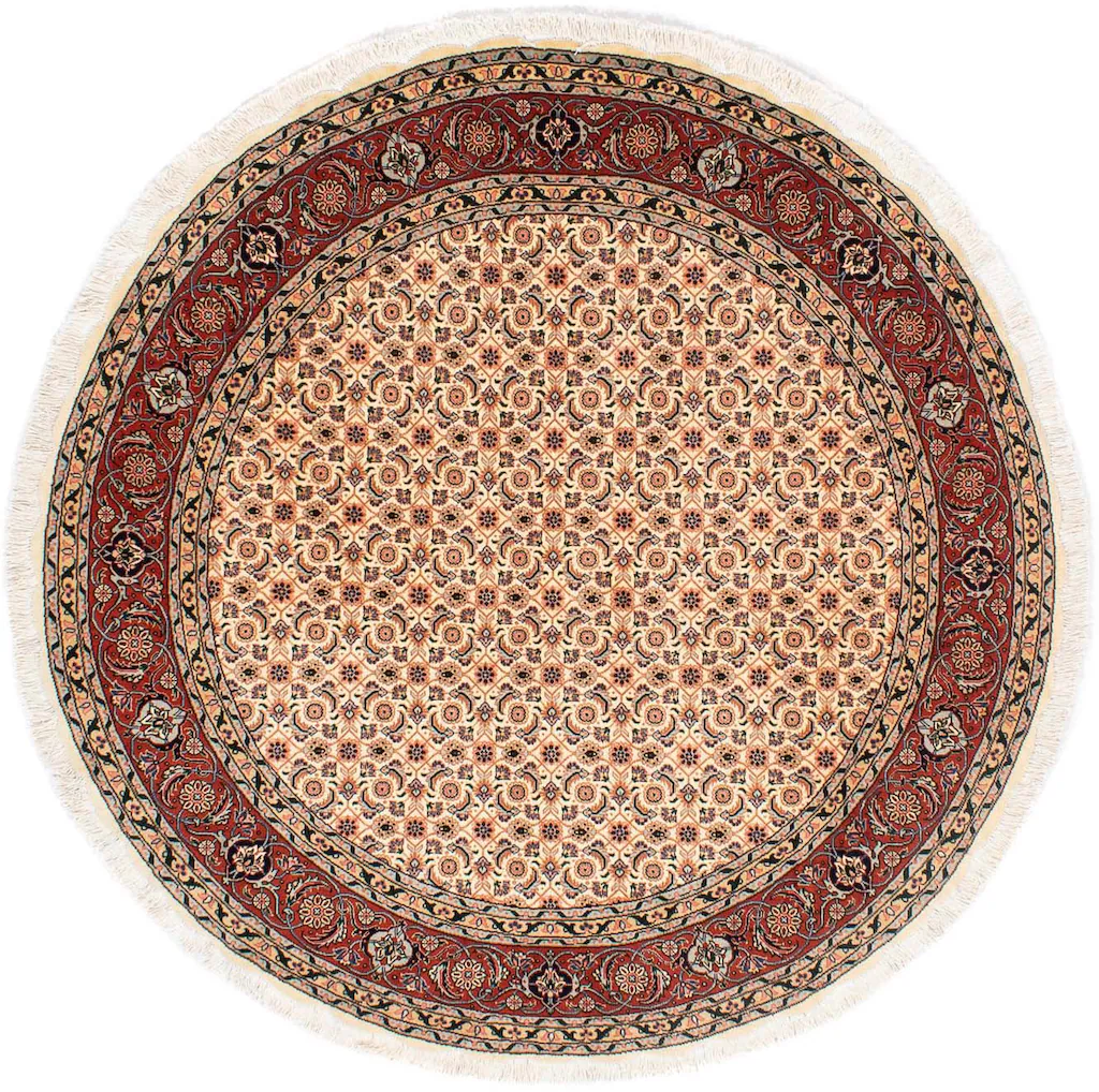 morgenland Orientteppich »Perser - Täbriz - Royal rund - 150 x 150 cm - hel günstig online kaufen