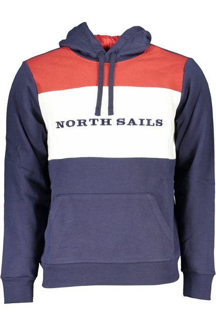 North Sails Sweatshirt Herren Kapuzenpullover Blau – Nachhaltig günstig online kaufen