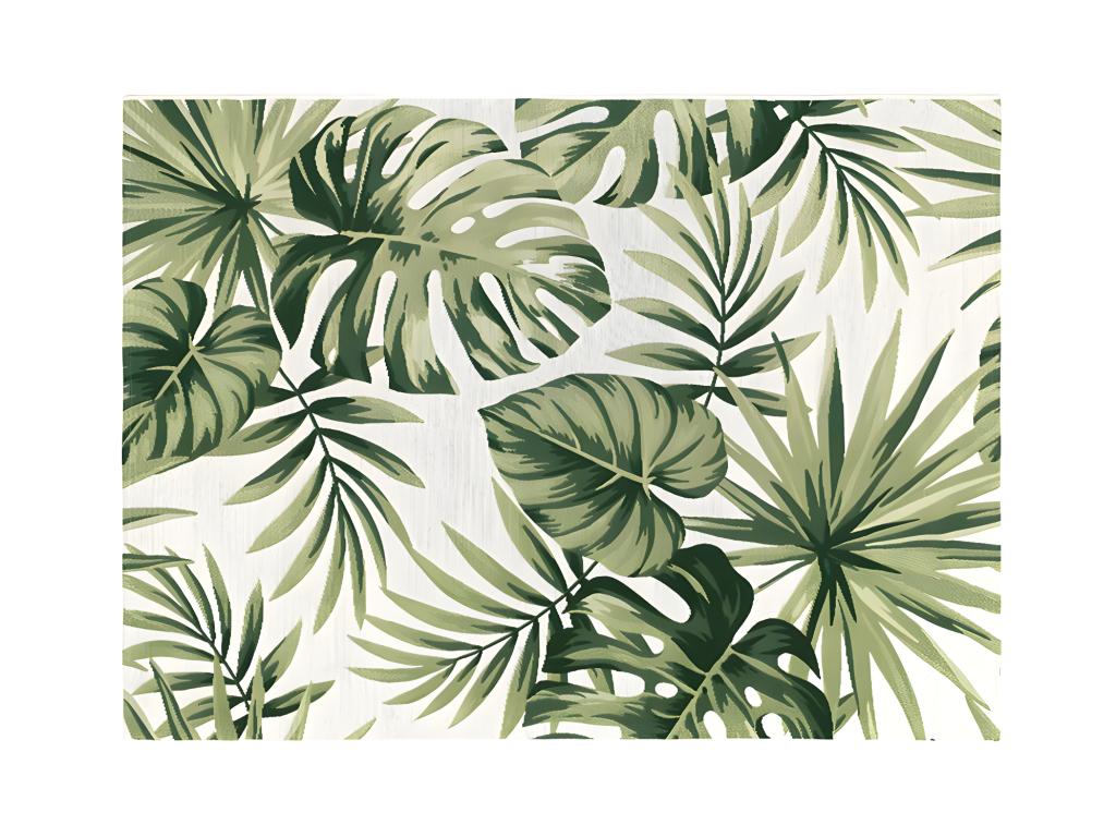 Teppich Indoor & Outdoor - 150 x 200 cm - Grün - PALMO günstig online kaufen