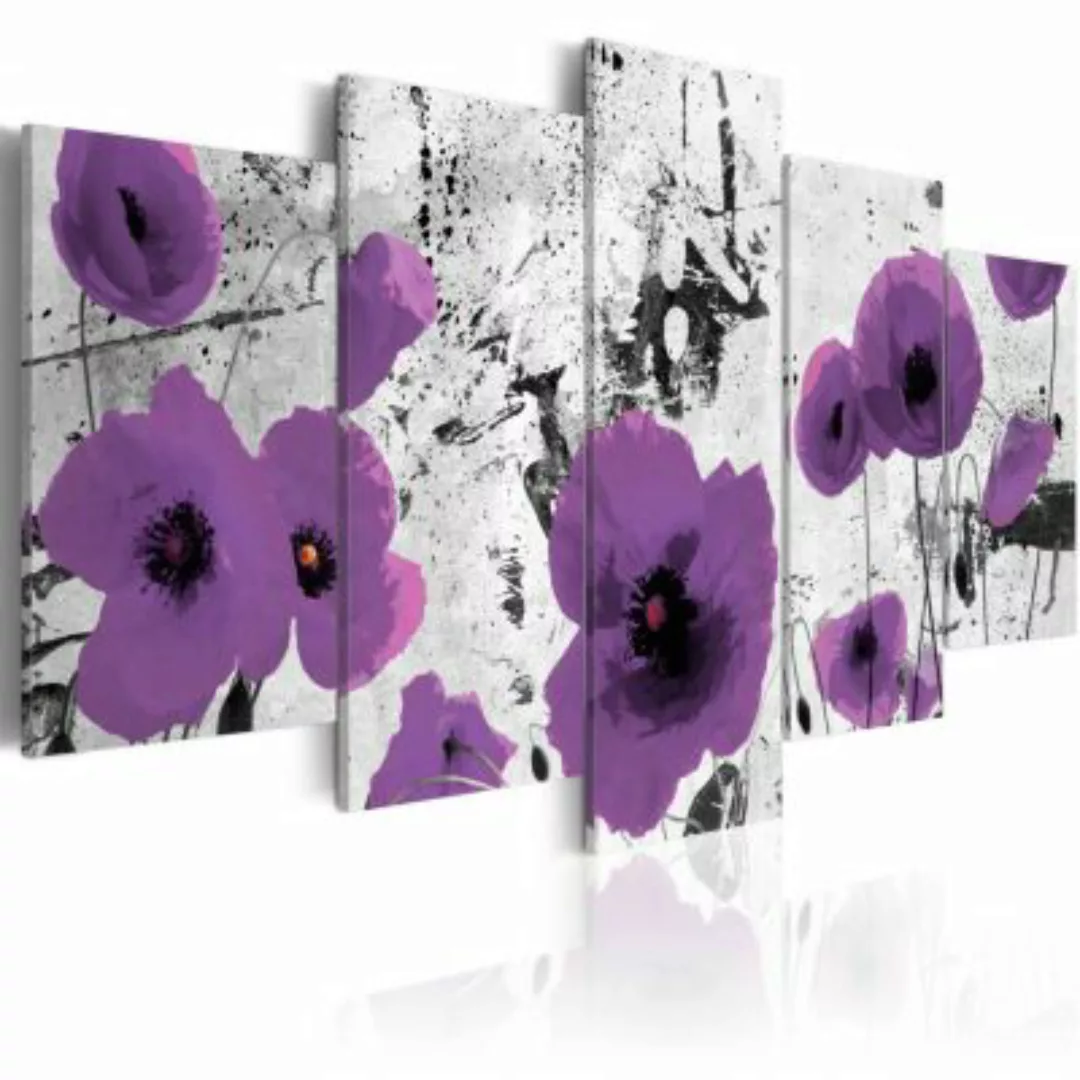 artgeist Wandbild Purple dissonance mehrfarbig Gr. 200 x 100 günstig online kaufen