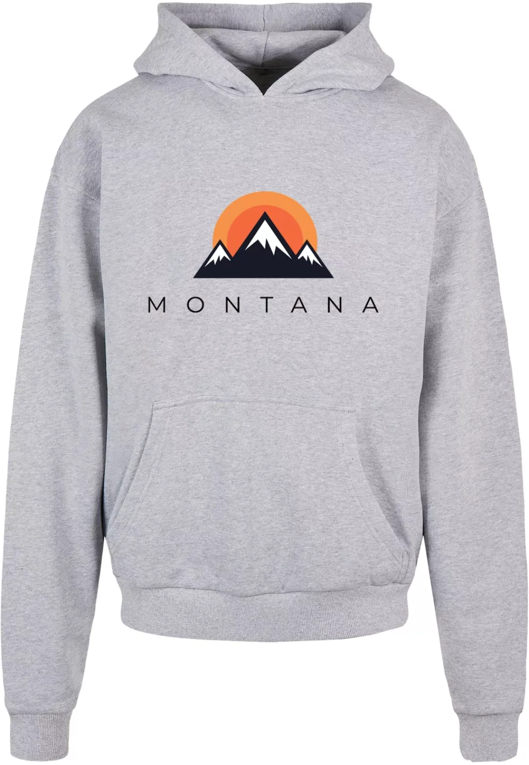 Merchcode Kapuzensweatshirt "Merchcode Herren Montana Ultra Heavy Hoody" günstig online kaufen