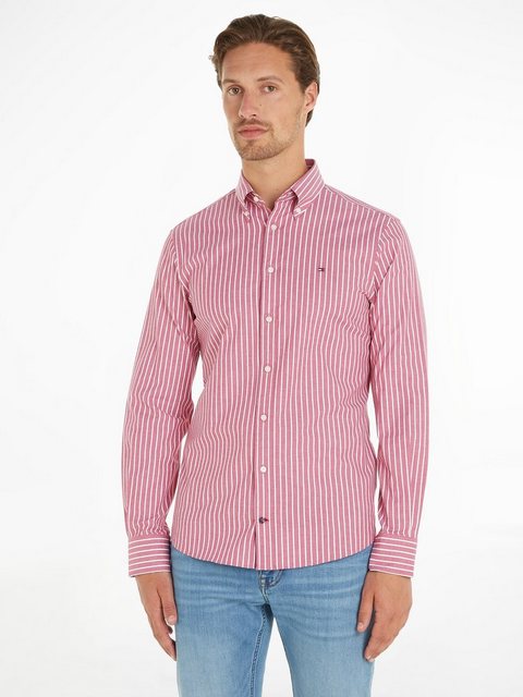 Tommy Hilfiger Langarmhemd CL STRETCH TWILL STRIPE SF SHIRT günstig online kaufen