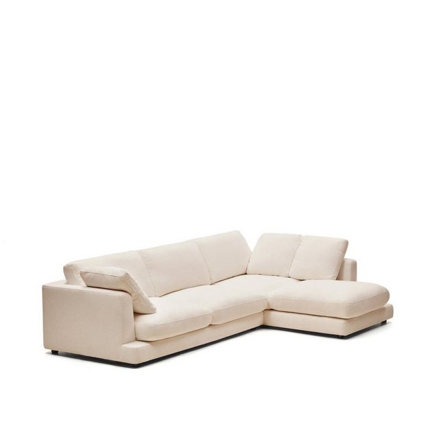 Natur24 Sofa 4-Sitzer Sofa Gabrielle 300 x 193 x 87 cm Chaiselounge Rechts günstig online kaufen