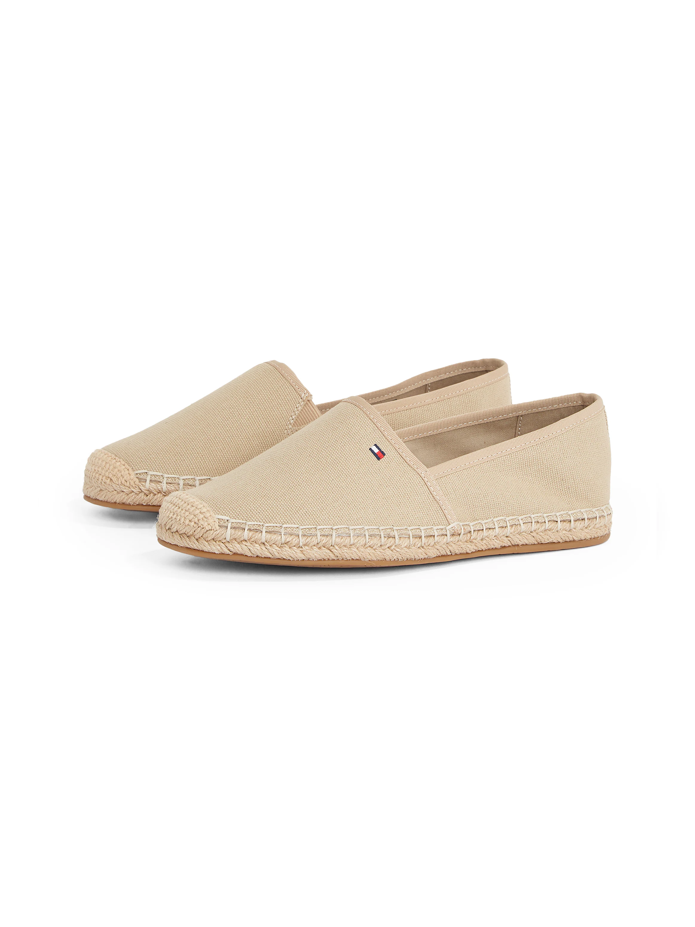 Tommy Hilfiger Espadrille "FLAG CANVAS ESPADRILLE", Slipper, Flats, Bequems günstig online kaufen