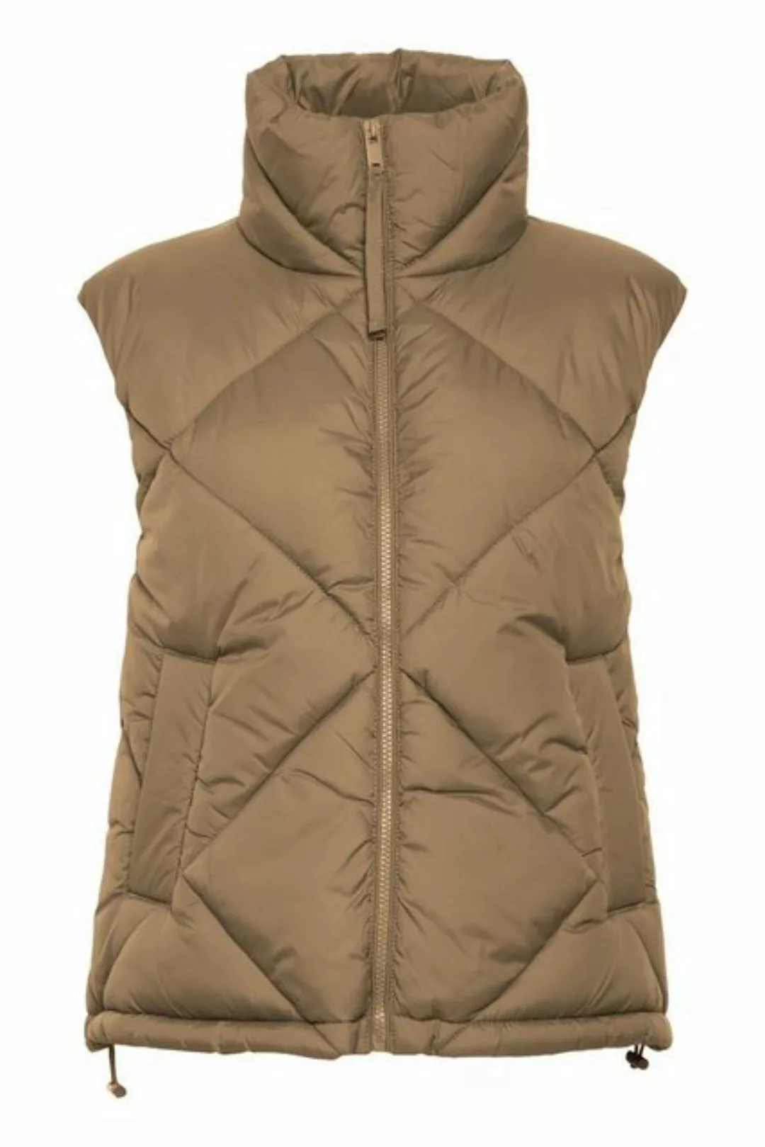 b.young Steppweste Stepp Weste Puffer Jacke Ärmellos BYBOMINA 6256 in Braun günstig online kaufen