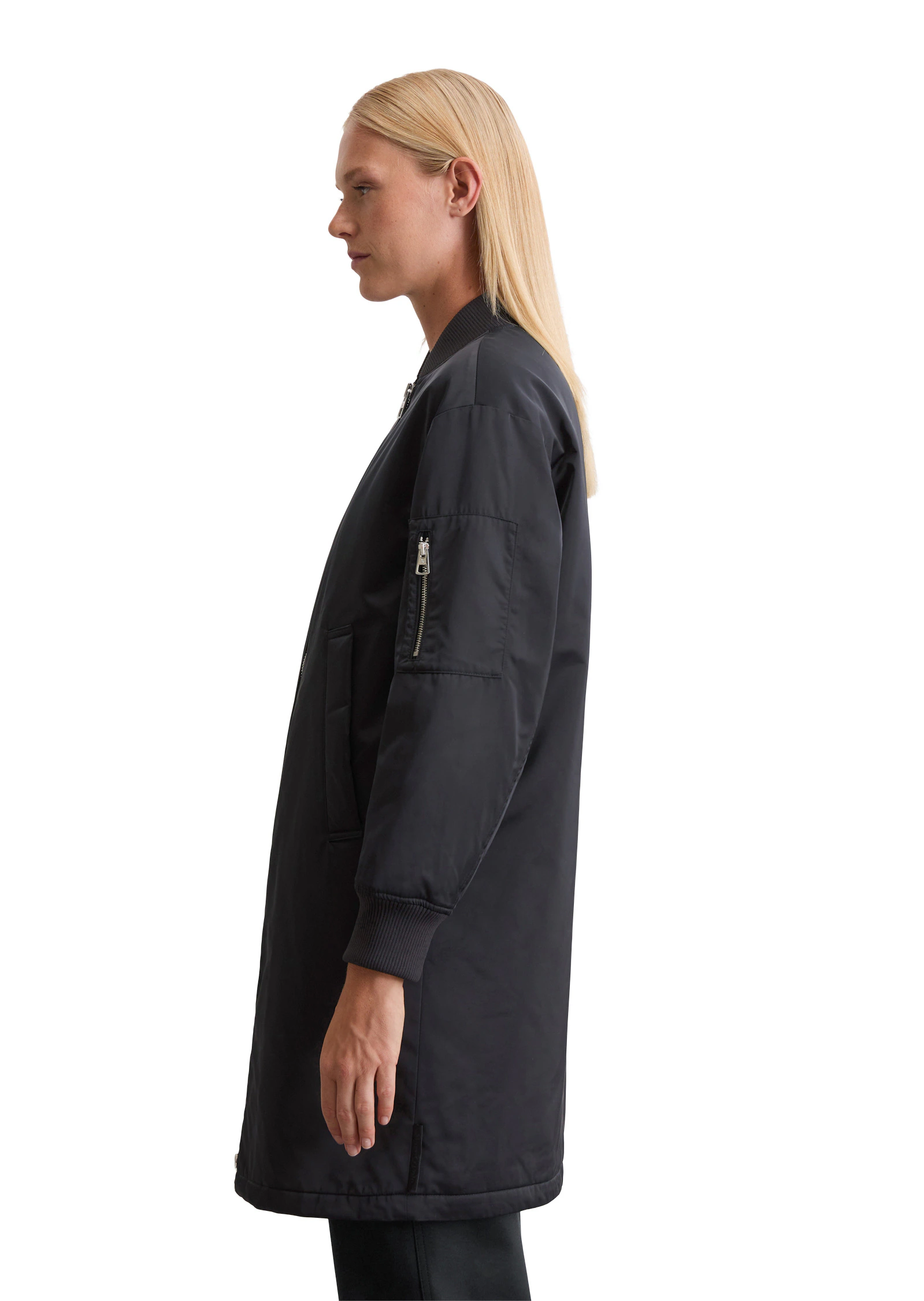 Marc OPolo Kurzmantel "aus recyceltem Polyester-Twill" günstig online kaufen