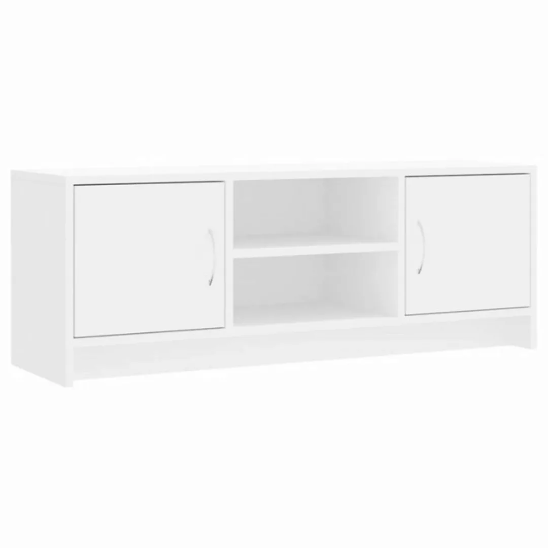 vidaXL TV-Schrank TV-Schrank Weiß 102x30x37,5 cm Holzwerkstoff TV-Lowboard günstig online kaufen