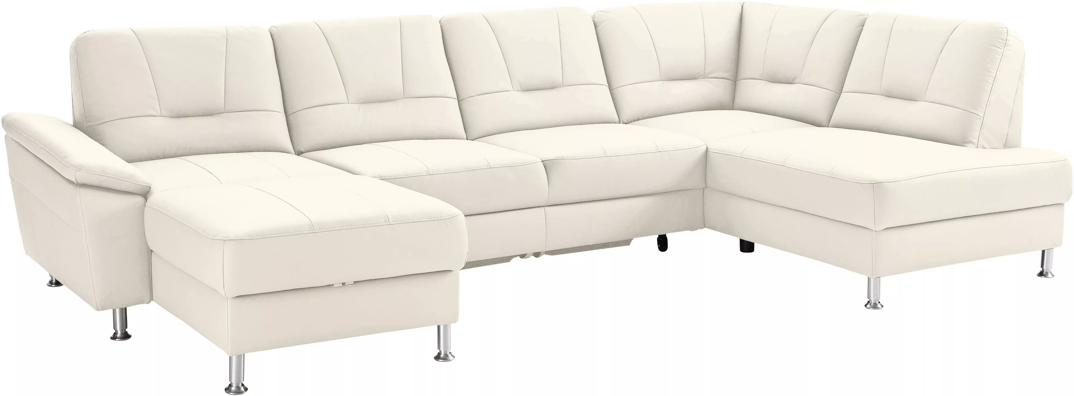 exxpo - sofa fashion Wohnlandschaft, wahlweise mit Bettfunktion, U-Form günstig online kaufen