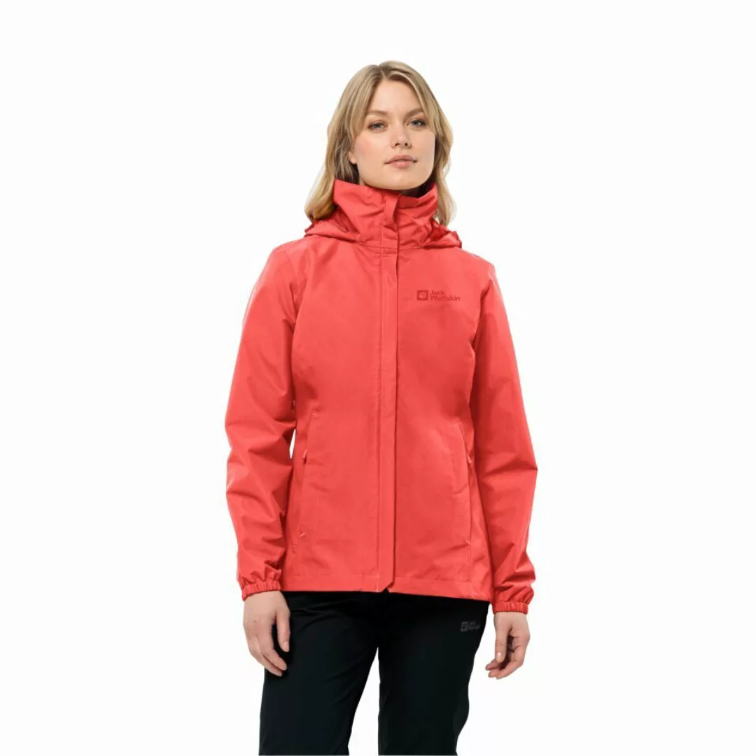 Jack Wolfskin Funktionsjacke STORMY POINT 2L JKT W mit verstaubarer Kapuze günstig online kaufen