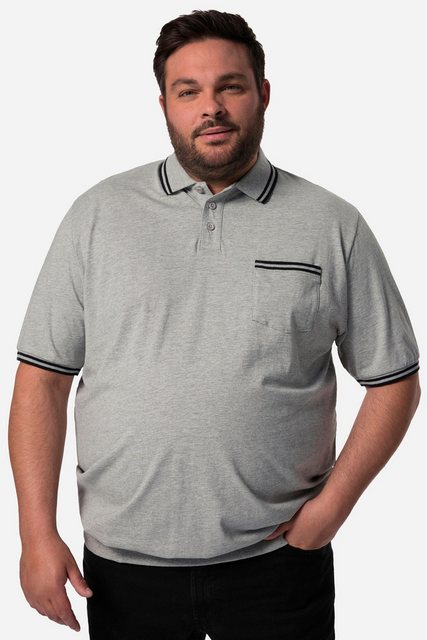 Men Plus Poloshirt Men+ Poloshirt Bauchfit Halbarm Polokragen günstig online kaufen