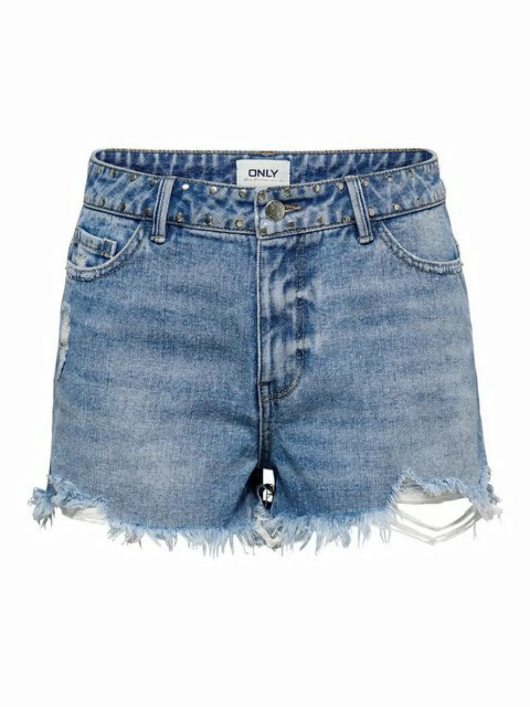 ONLY Stoffhose ONLPACY HW STUDDED DNM SHORTS BJ günstig online kaufen