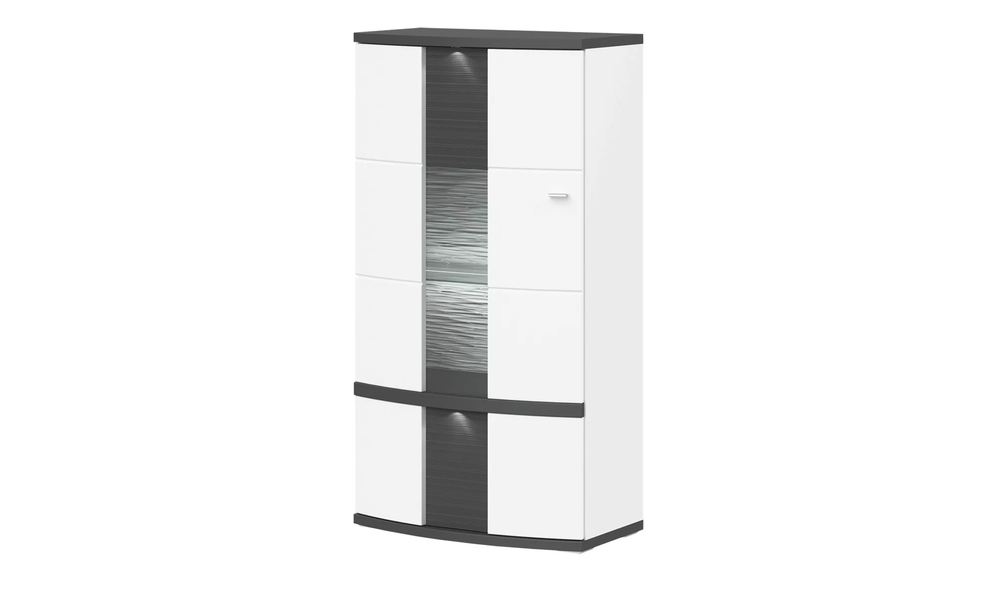 uno Highboard   Gabbro ¦ weiß ¦ Maße (cm): B: 75 H: 142 T: 42.0 Kommoden & günstig online kaufen