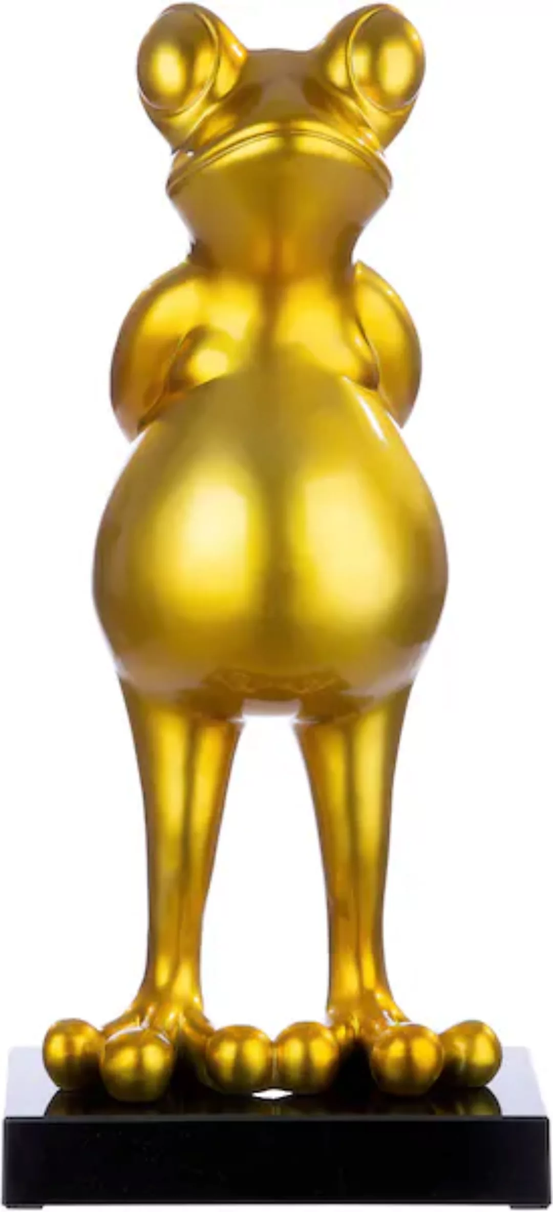 Casablanca by Gilde Tierfigur »Skulptur Frosch gold« günstig online kaufen