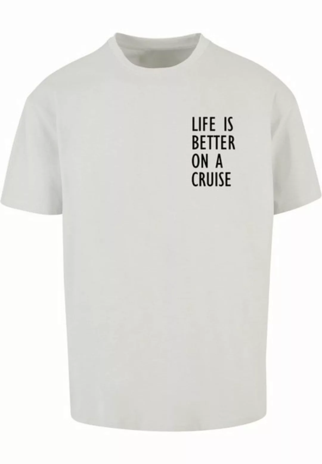 Merchcode T-Shirt Merchcode Herren Life Is Better Heavy Oversized Tee (1-tl günstig online kaufen