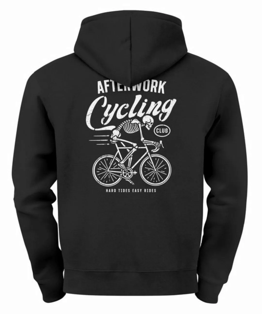 Neverless Hoodie Herren Hoodie Backprint Fahrrad Bike Afterwork Cycling Ske günstig online kaufen