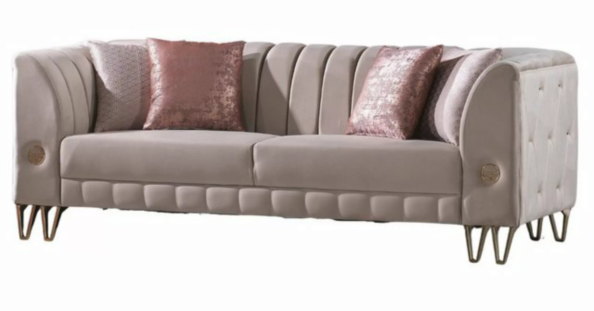 Villa Möbel Sofa Blues, 1 Stk. 2-Sitzer, Hand Made Quality, pflegeleichter günstig online kaufen