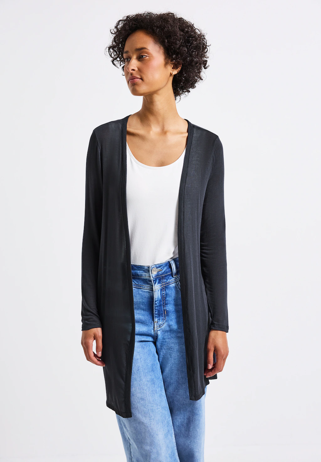 STREET ONE Cardigan, aus softer Viskose günstig online kaufen