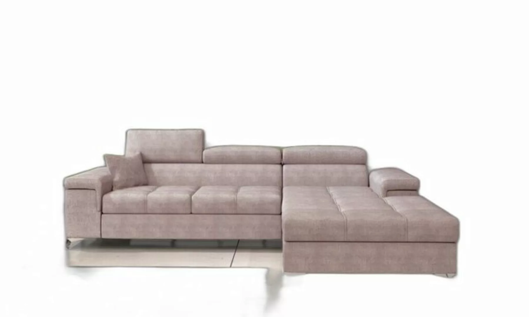 Xlmoebel Ecksofa Ecksofa L-Form Couch Design Polster Schlafsofa Textil Bett günstig online kaufen