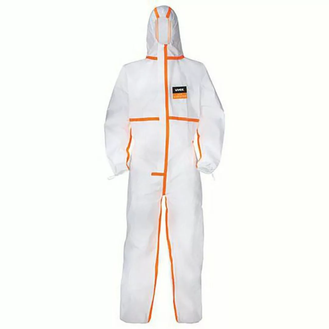 Uvex Overall Einweg (NR) Overall weiß, orange günstig online kaufen