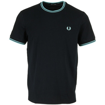 Fred Perry M1588 Twin Tipped T Shirt Off-White  - Größe S günstig online kaufen