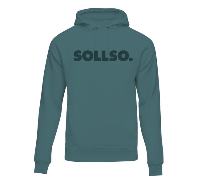 Sollso. Kapuzensweatshirt SOLLSO. Hoodie „Pure Logo“ Kängurutaschen günstig online kaufen