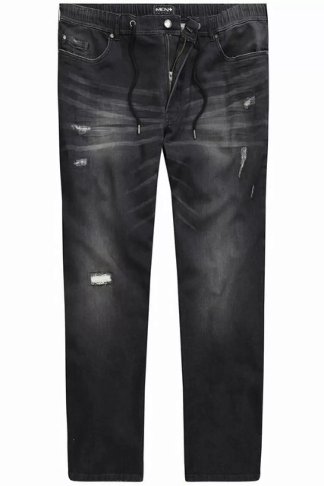 Men Plus 5-Pocket-Jeans Men+ Schlupfjeans Bauchfit Straight Fit 5-Pocket günstig online kaufen