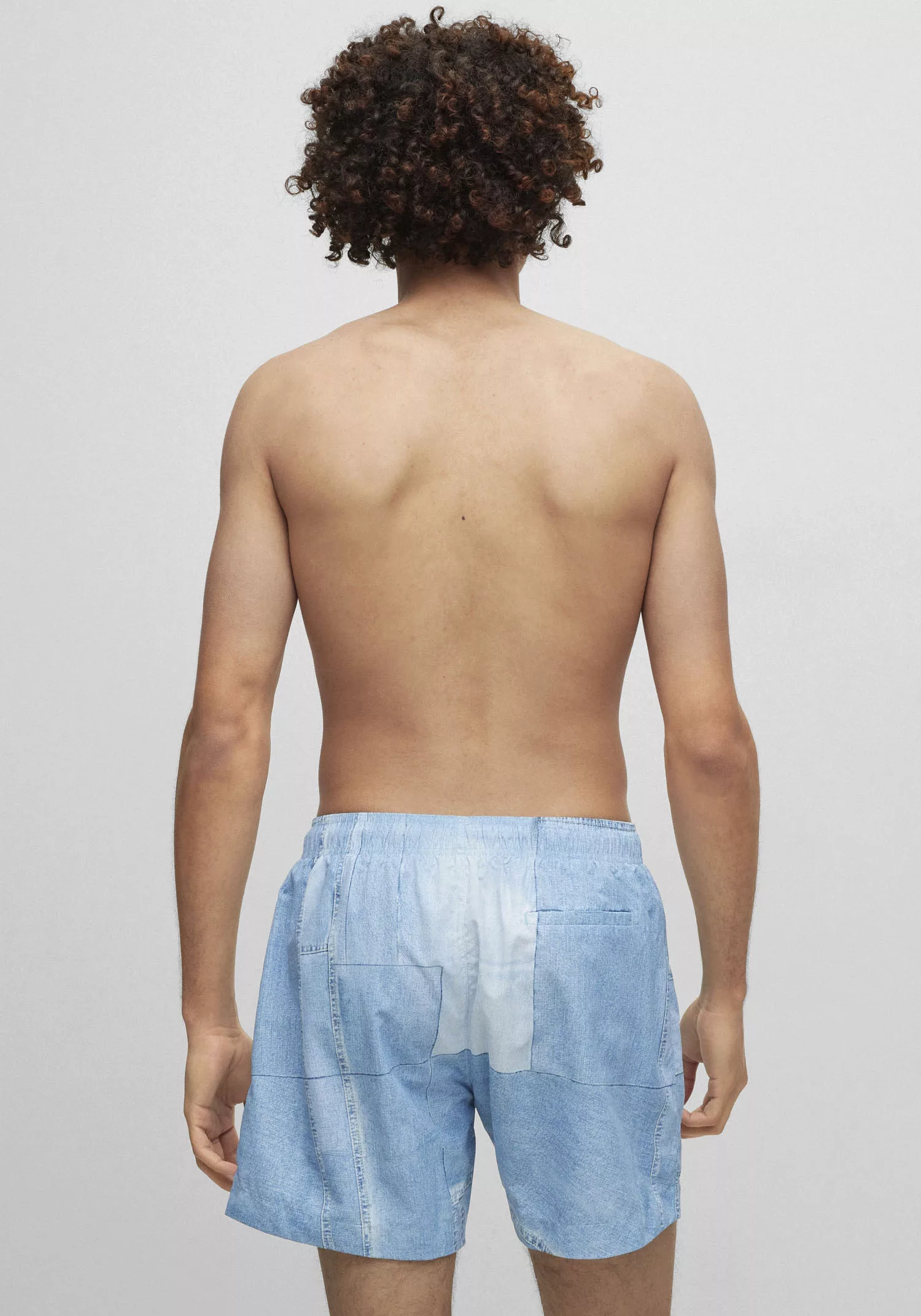 HUGO Underwear Badeshorts "JEY", im modischem Denim-Patch Design günstig online kaufen
