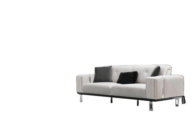 JVmoebel Sofa Sofagarnitur Sofa Luxus 3+1 Sitz Sofas Sessel Stoff Design Si günstig online kaufen