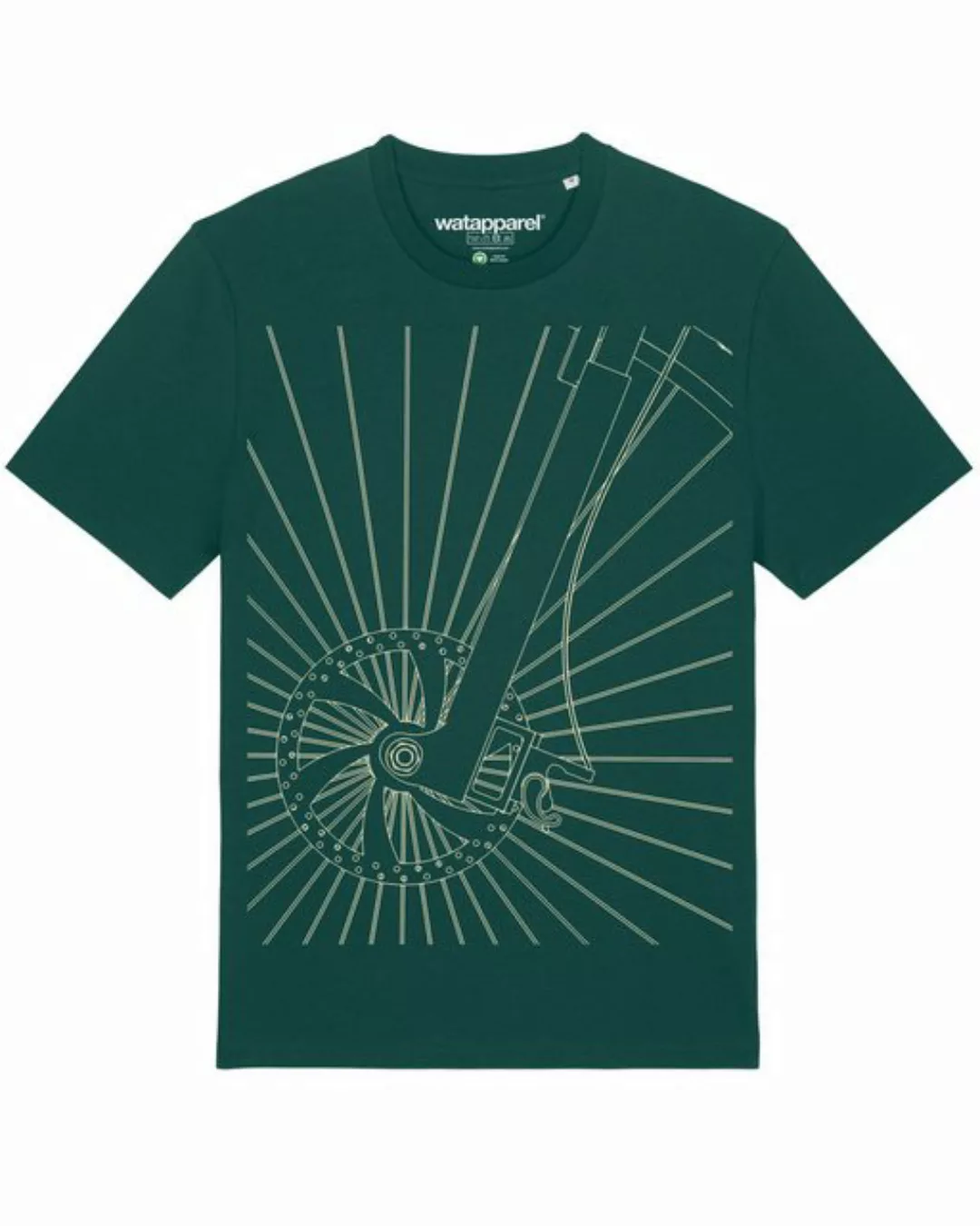 wat? Apparel Print-Shirt Fahrradspeichen (1-tlg) günstig online kaufen