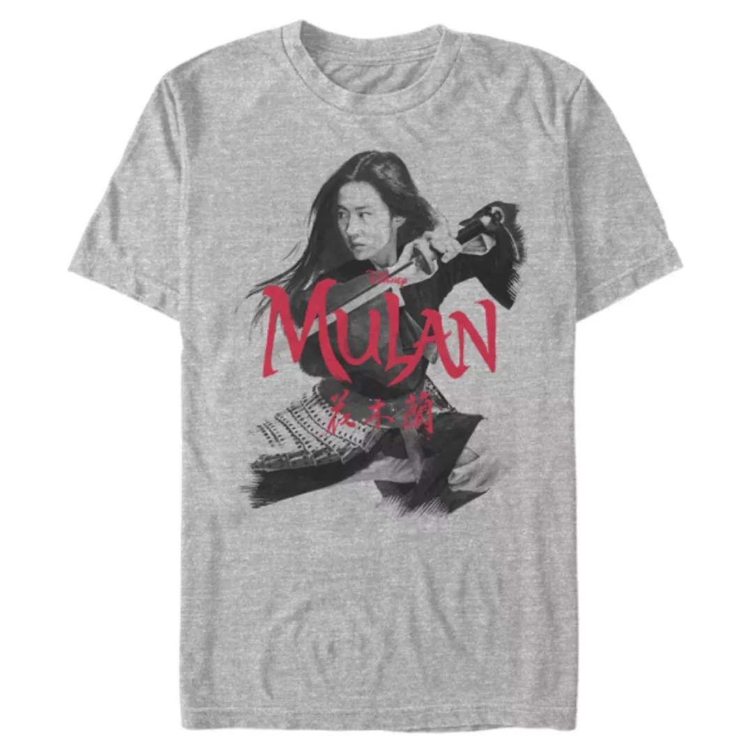 Disney - Mulan - Mulan Fighting Stance - Männer T-Shirt günstig online kaufen