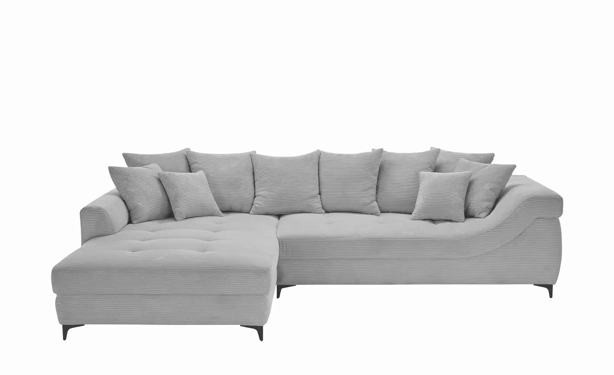 bobb Ecksofa  Jonna ¦ grau ¦ Maße (cm): B: 317 H: 93 T: 226 Polstermöbel > günstig online kaufen