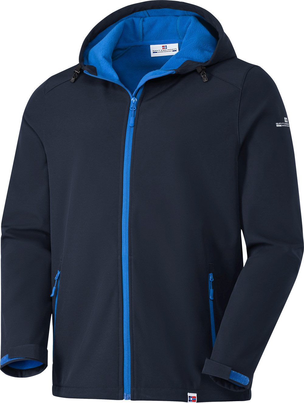 Spitzbergen Softshelljacke Bequeme Passform, wasserabweisend und günstig online kaufen